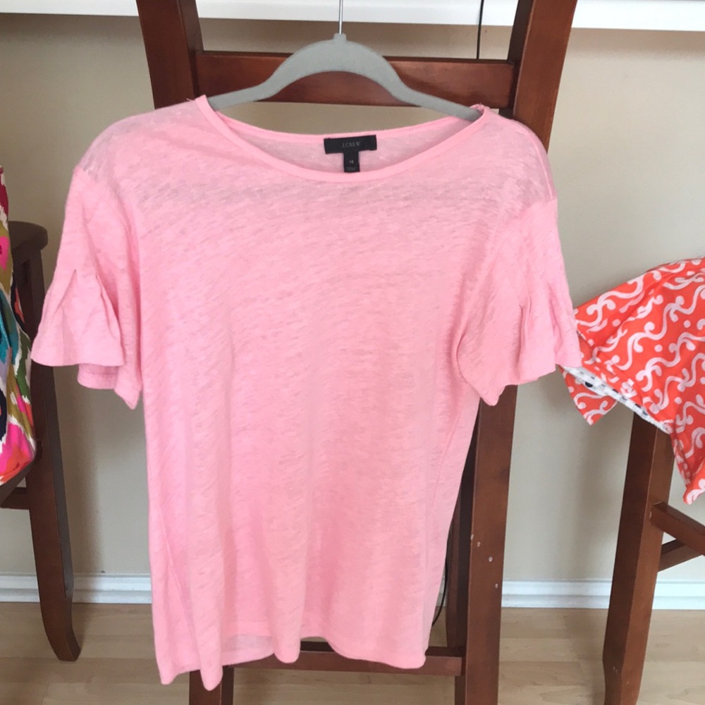Linen Flutter Tee
